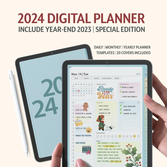 2024 Digital Planner | Year-End 2023 Special Edition